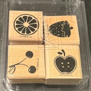 Vintage Fruit Stamps | Stampin’ Up 1998